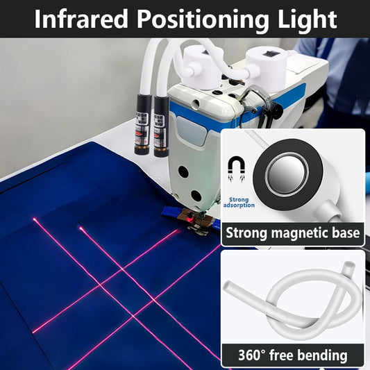 🔥NEW YEAR SALE - Magnetic Positioning Quilting Laser Light for Sewing Machine