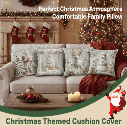 🎄Christmas Sale 60% OFF🔥Christmas Themed Cushion Cover
